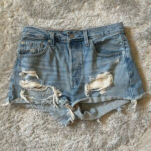 Levi’s 501 Distressed Shorts